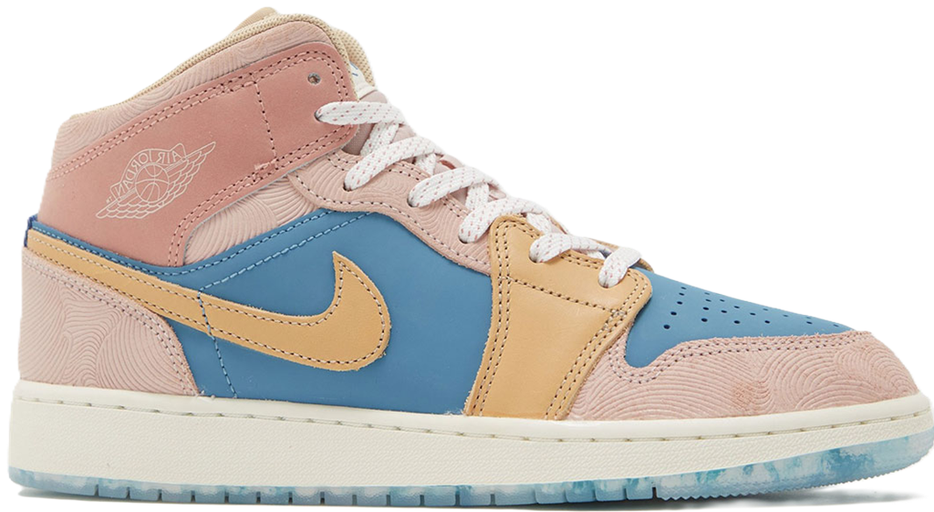 Giày Nike Air Jordan 1 Mid SE GS ‘Zen’ FN7452-400