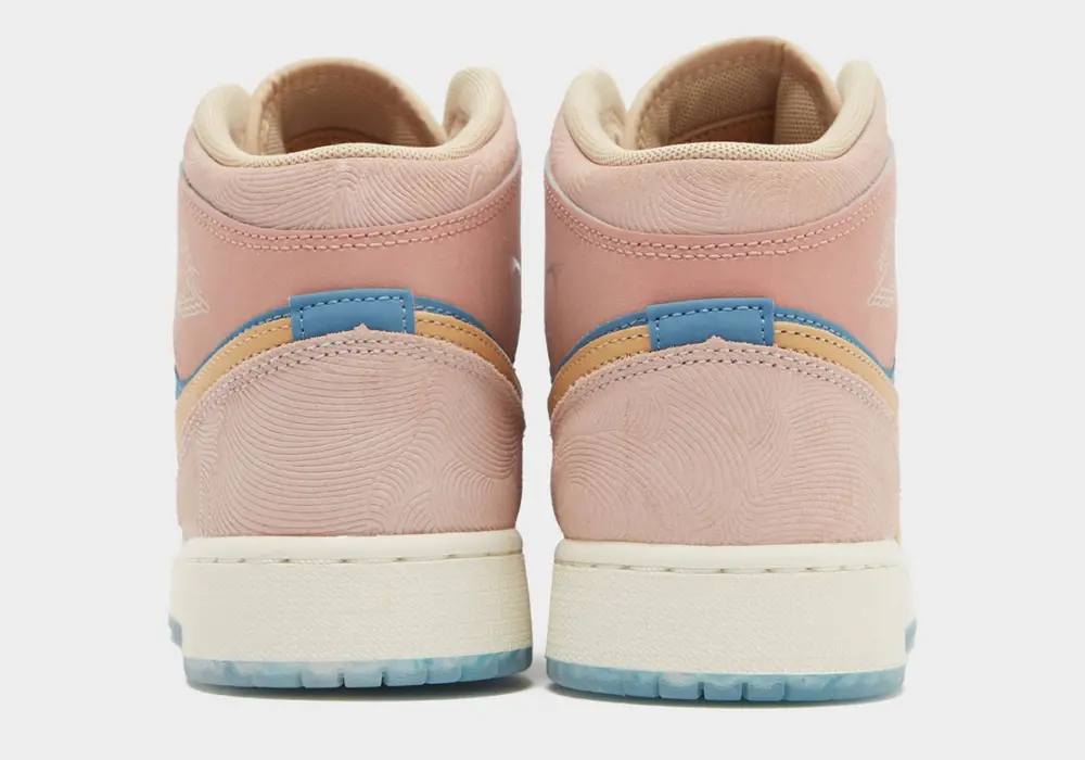 Giày Nike Air Jordan 1 Mid SE GS ‘Zen’ FN7452-400 - Ảnh 3