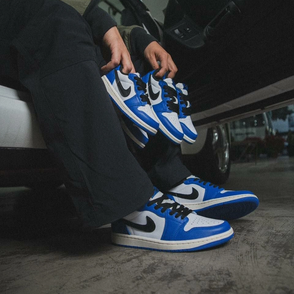 Giày Nike Air Jordan 1 Retro Low OG ‘Game Royal’ CZ0790-140 - Ảnh 9