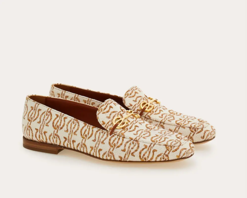 Giày Salvatore Ferragamo Loafer ‘Natural’ 01I776-775004 - Ảnh 5