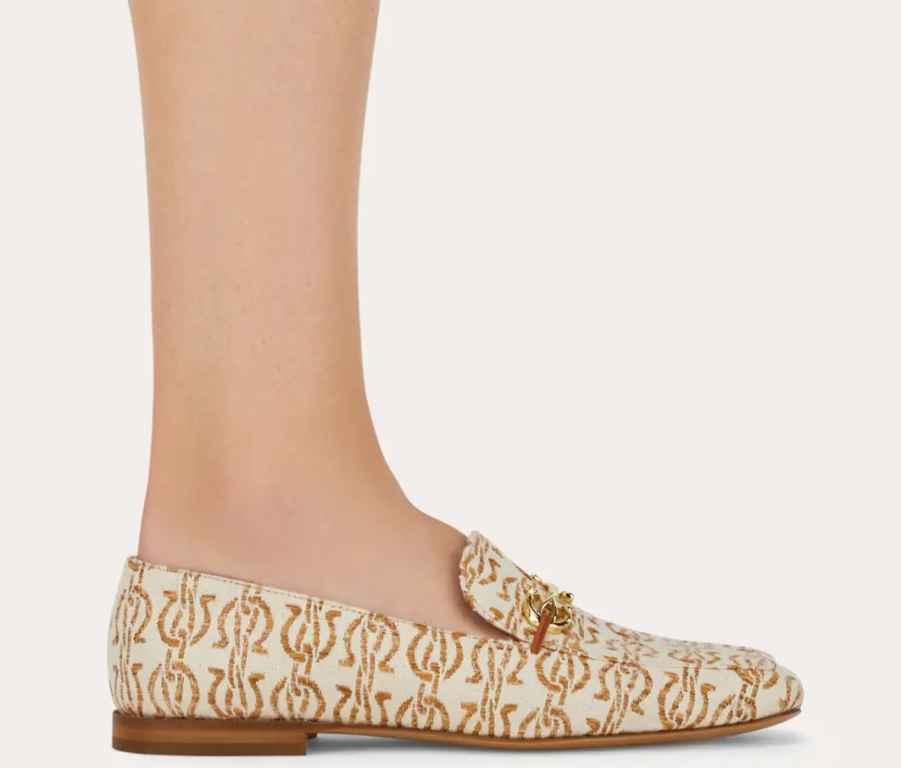 Alternative view of Giày Salvatore Ferragamo Loafer ‘Natural’ 01I776-775004