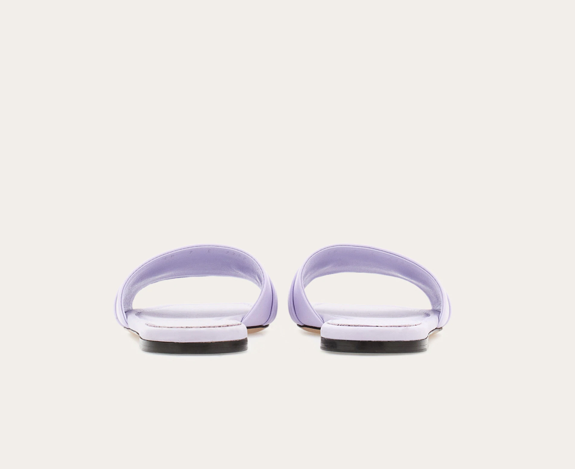 Dép Salvatore Ferragamo Flat Slide ‘Lavender’ 01G997-775068 - Ảnh 3
