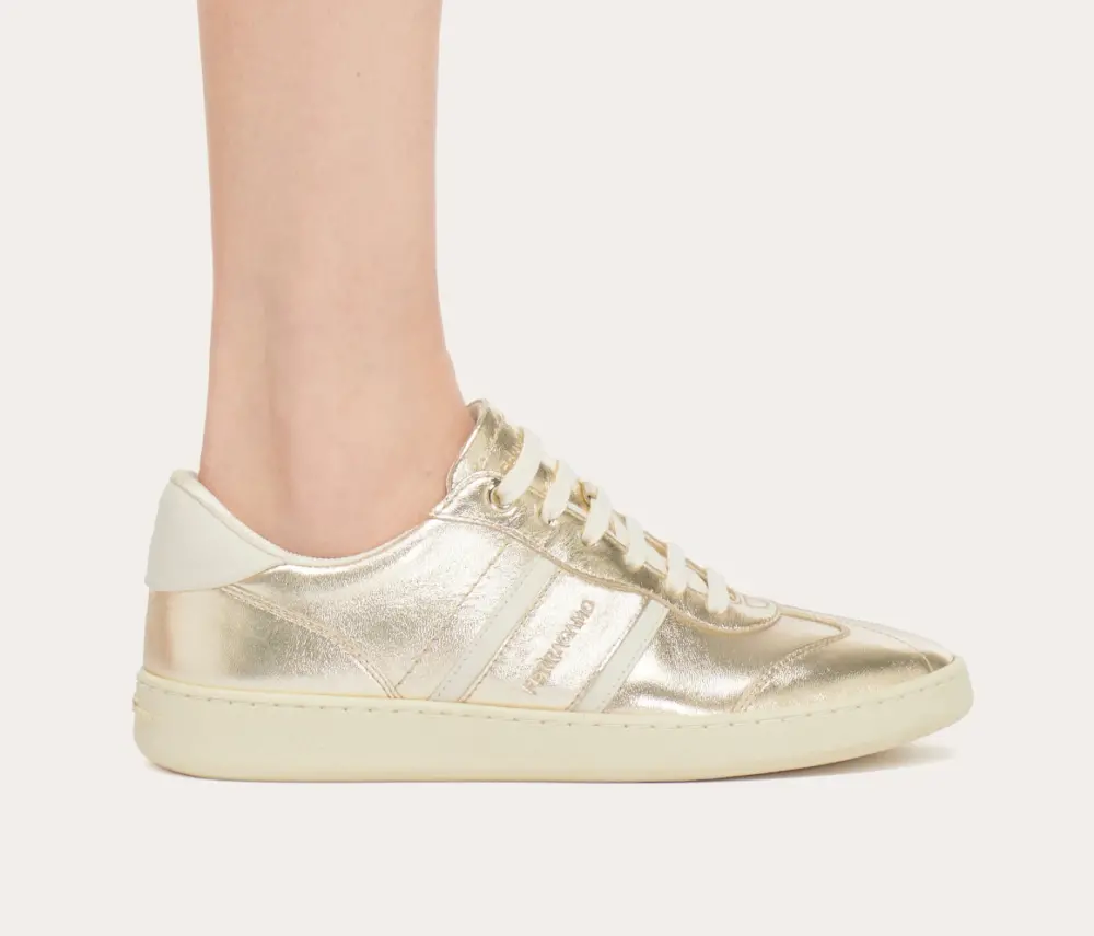 Alternative view of Giày Salvatore Ferragamo Low-top Sneaker ‘Platinum’ 030418-774921