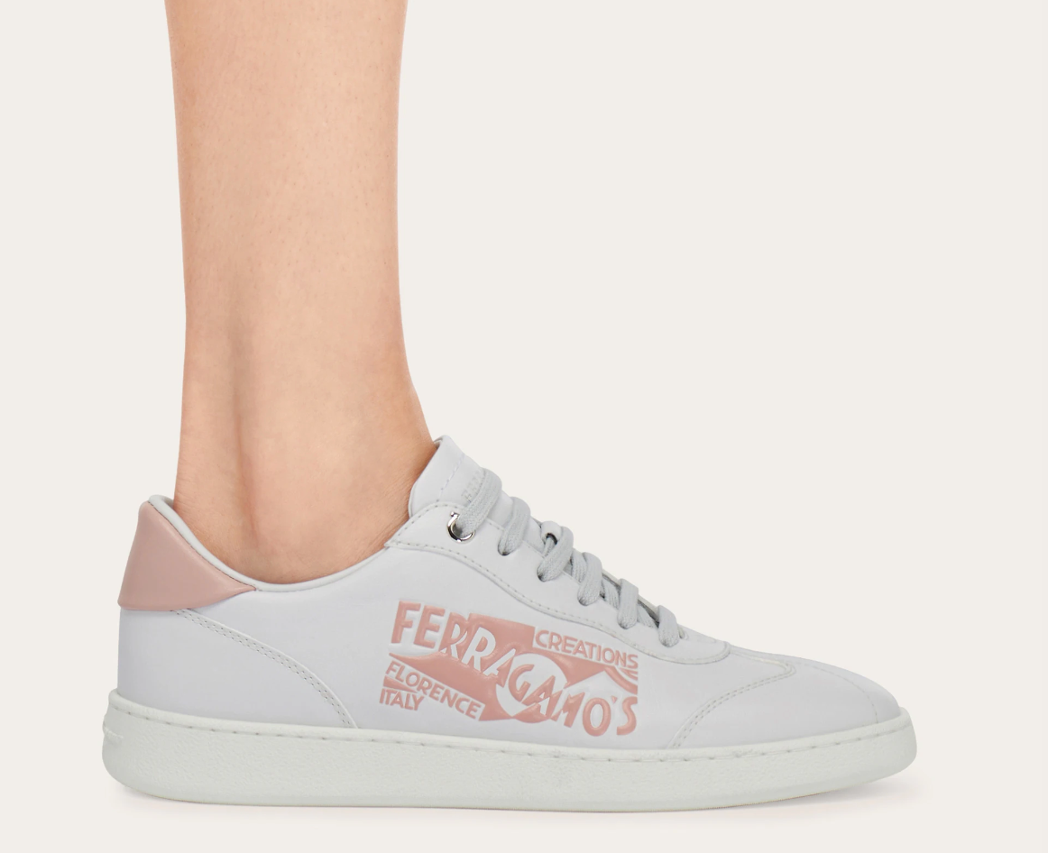 Alternative view of Giày Salvatore Ferragamo Low-top Sneaker ‘Ice Rose’ 030633-775054