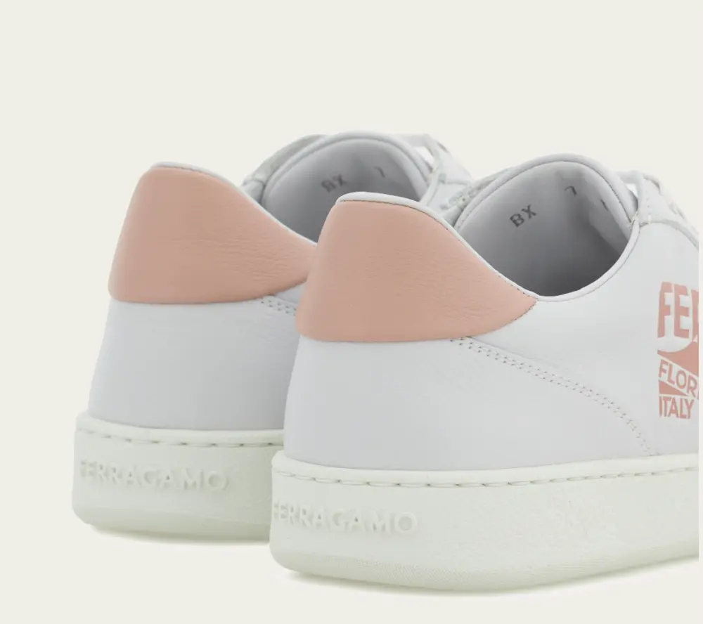 Giày Salvatore Ferragamo Low-top Sneaker ‘Ice Rose’ 030633-775054 - Ảnh 4