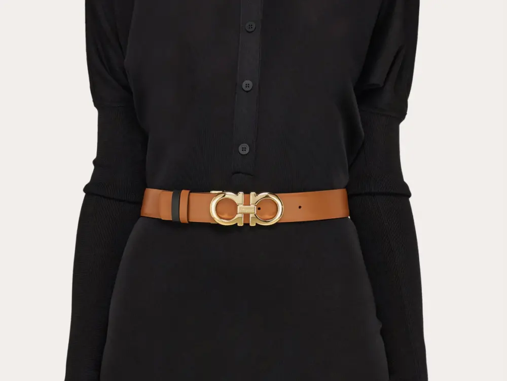 Alternative view of Thắt Lưng Salvatore Ferragamo Gancini Belt ‘Sella’ 23A564-674471