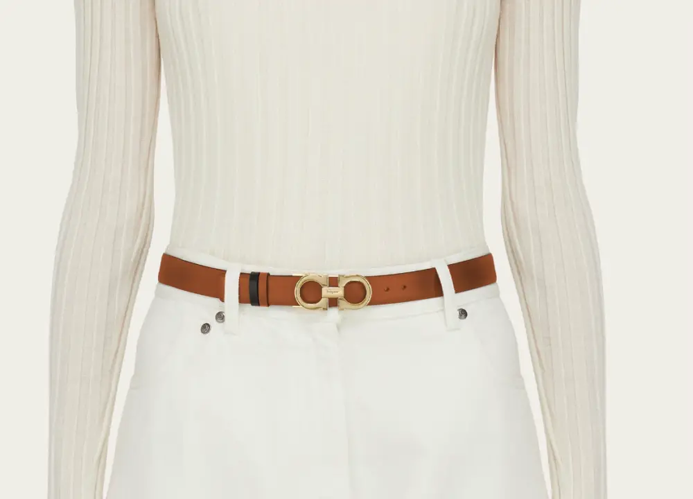 Alternative view of Thắt Lưng Salvatore Ferragamo Gancini Belt ‘Sella’ 23A565-674487