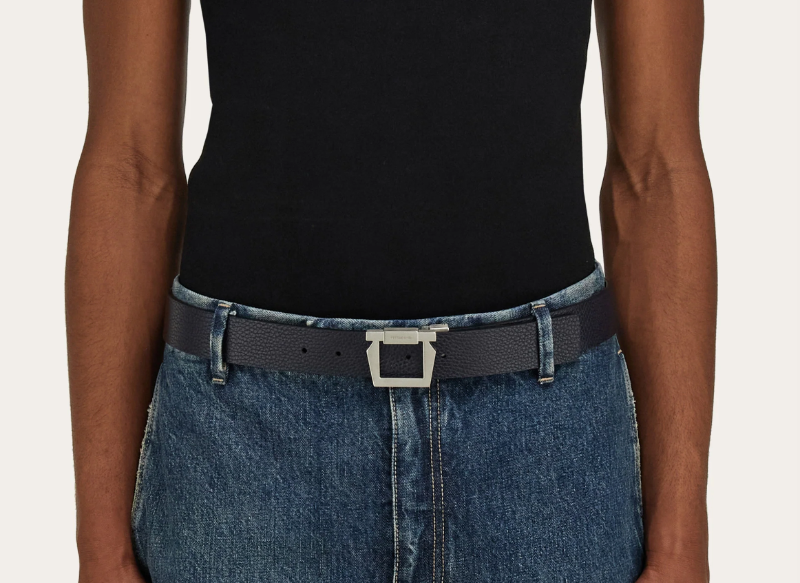 Alternative view of Thắt Lưng Salvatore Ferragamo Gancini Belt ‘Blue’ 670361-776791