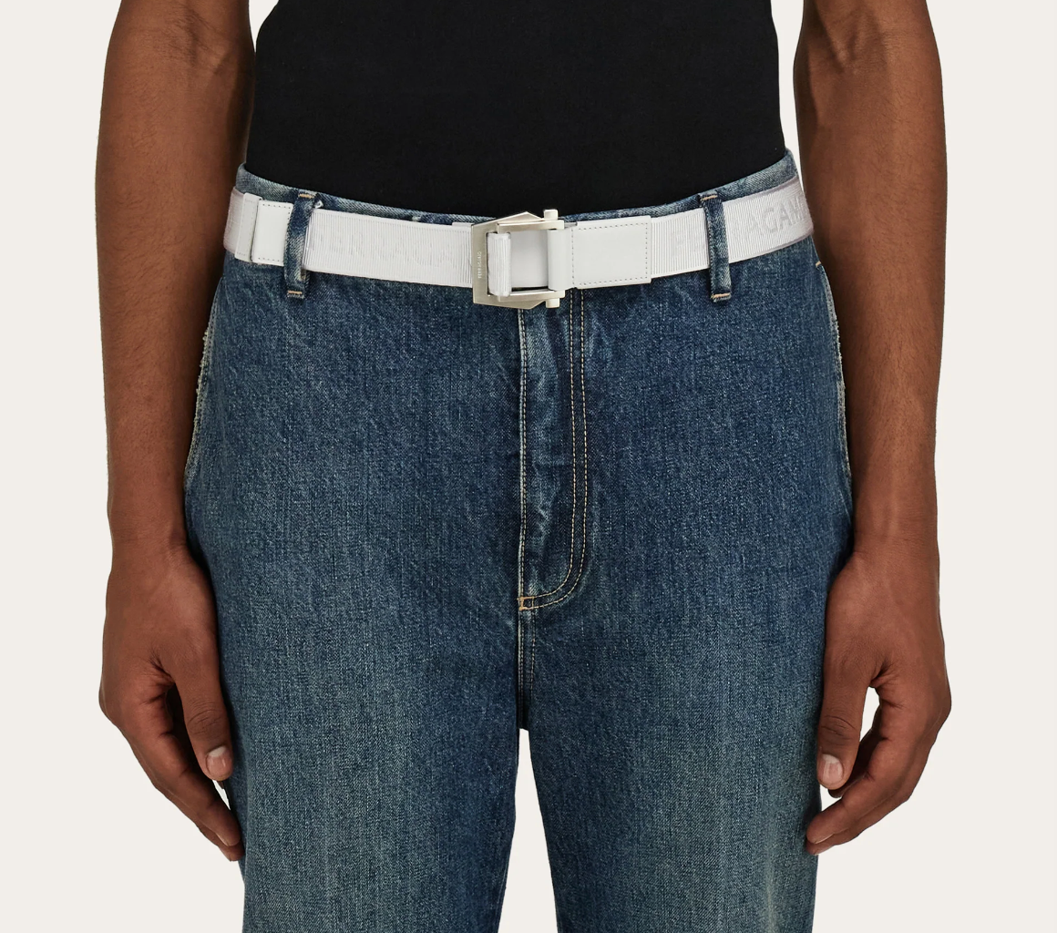 Thắt Lưng Salvatore Ferragamo Belt ‘Ice’ 670381-776633 - Ảnh 3