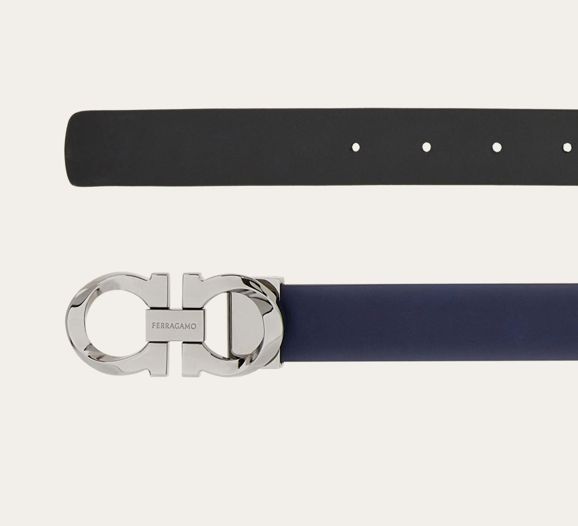 Alternative view of Thắt Lưng Salvatore Ferragamo ‘Blue’ 670371-775795