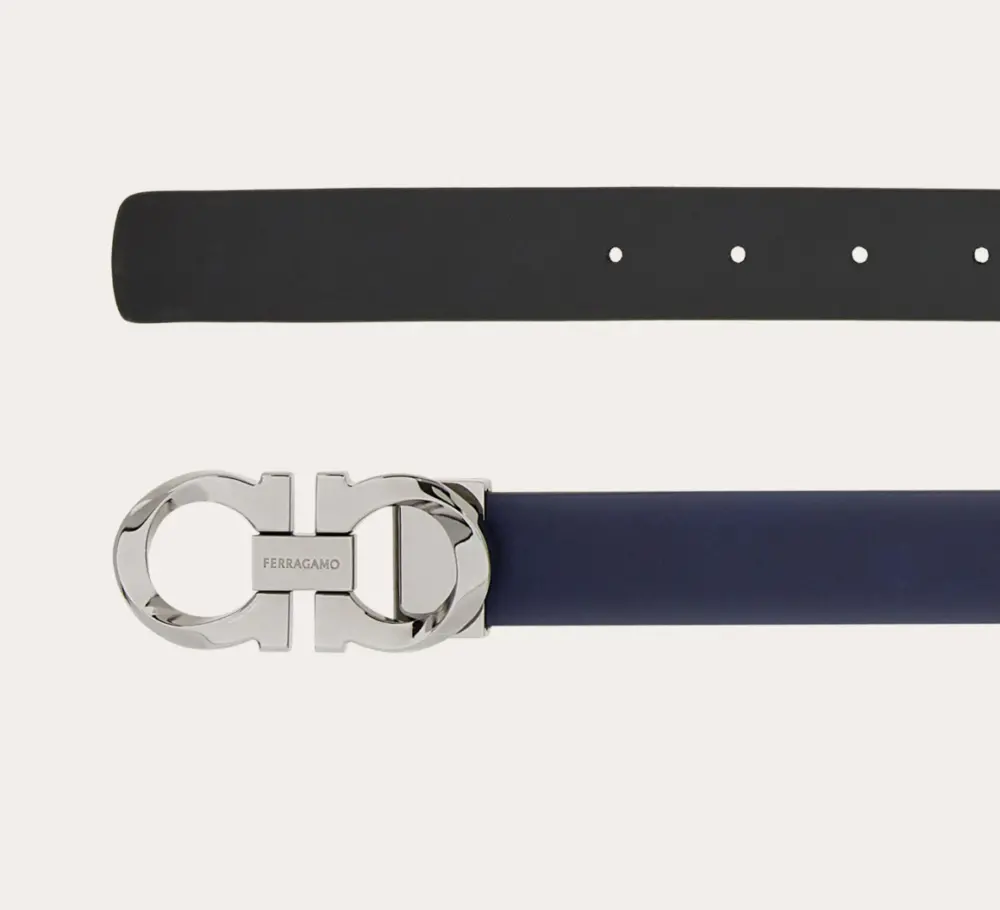 Alternative view of Thắt Lưng Salvatore Ferragamo ‘Blue’ 670371-775795
