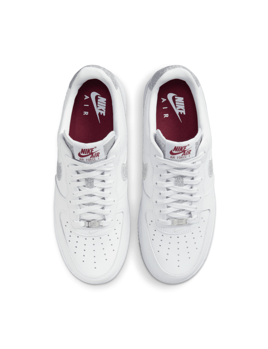 Giày Nike Air Force 1 Low '07 LX Glitter 'Swoosh White' HQ3461-191 - Ảnh 8