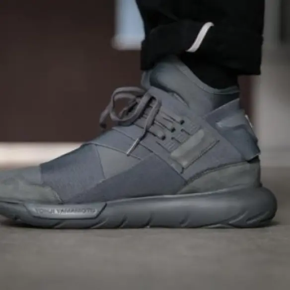 Giày Adidas Y-3 Qasa High ‘Vista Grey’ BB4734 - Ảnh 4