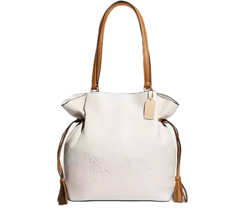 Túi Coach Andy Tote With Horse ‘White’ CA165-IMCAH
