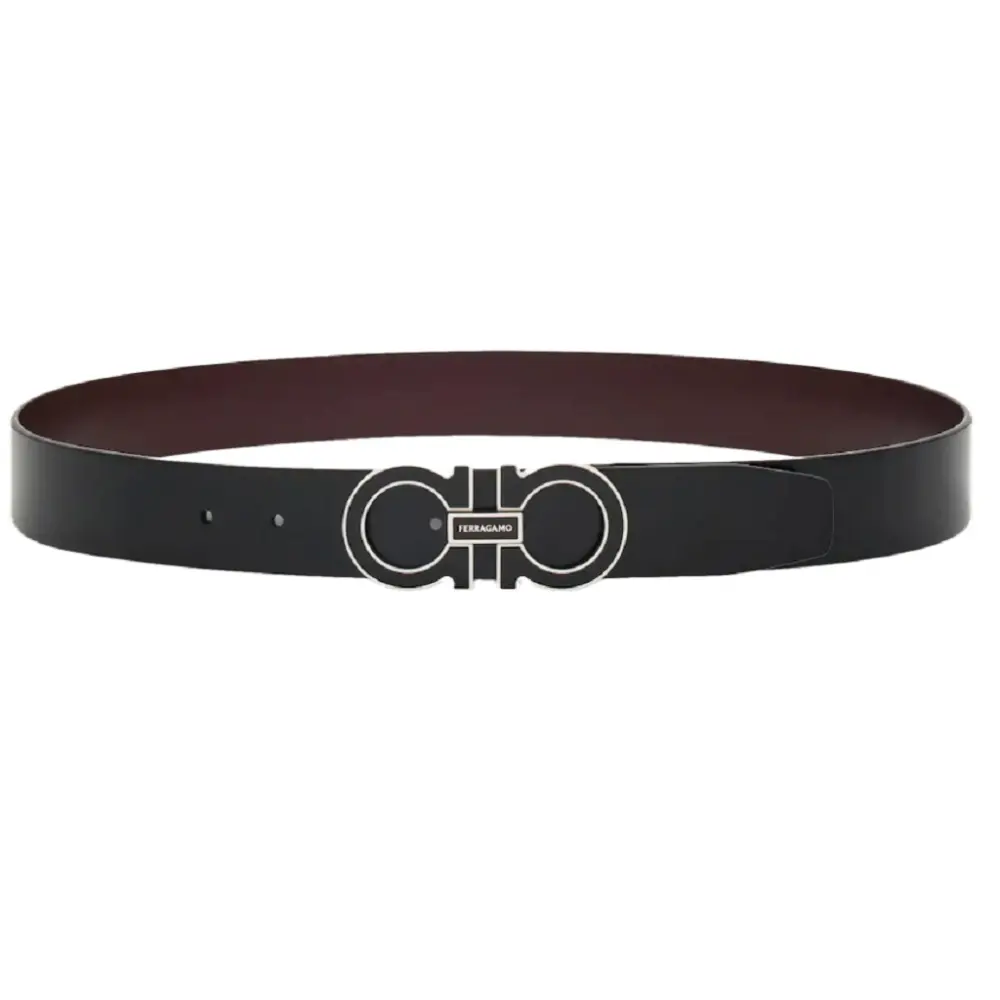 Thắt Lưng Salvatore Ferragamo Gancini Belt ‘Black’ 670384-776399