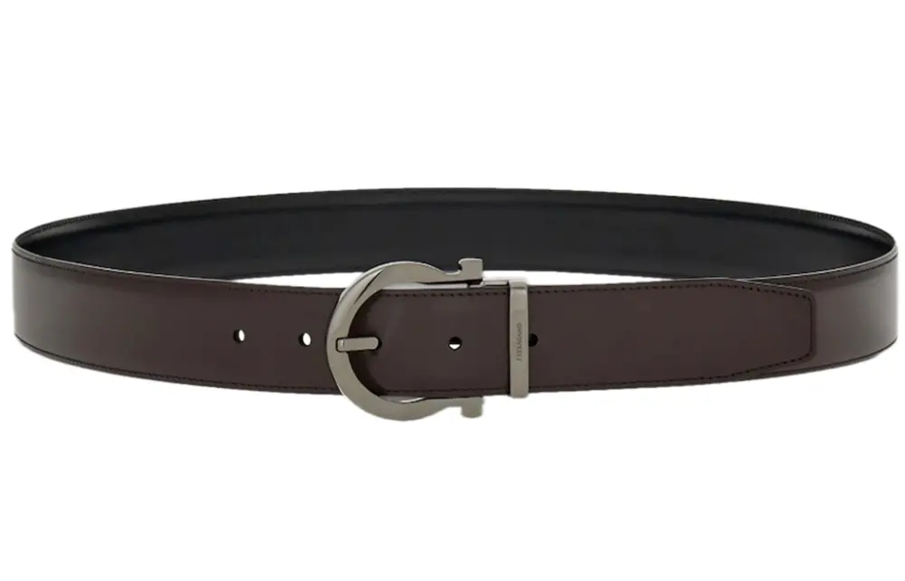 Thắt Lưng Salvatore Ferragamo Gancini Belt ‘Brown’ 679781-776320