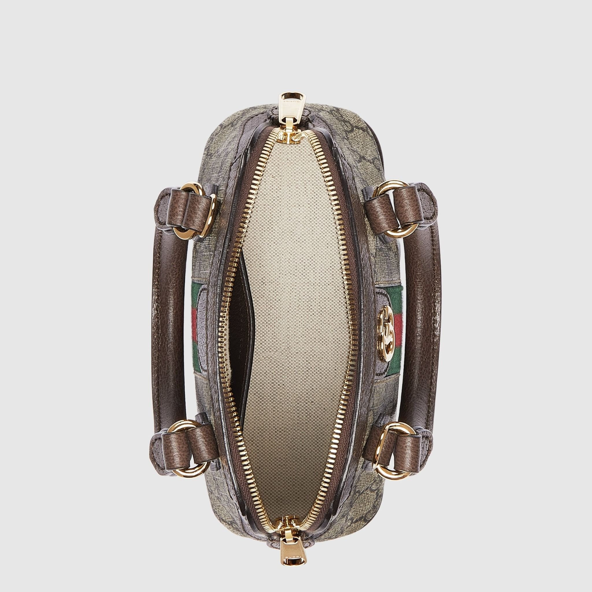 Túi Gucci Ophidia Medium Top Handle Bag 'Beige' 772065-96IWG-8745 - Ảnh 3