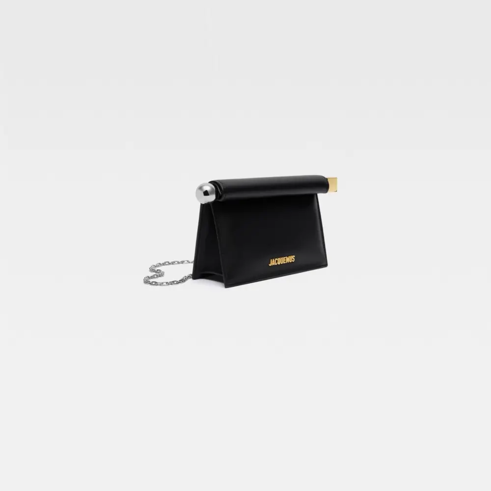 Túi Jacquemus Small Rond ‘Black’ 241BA392-3171-990 - Ảnh 3
