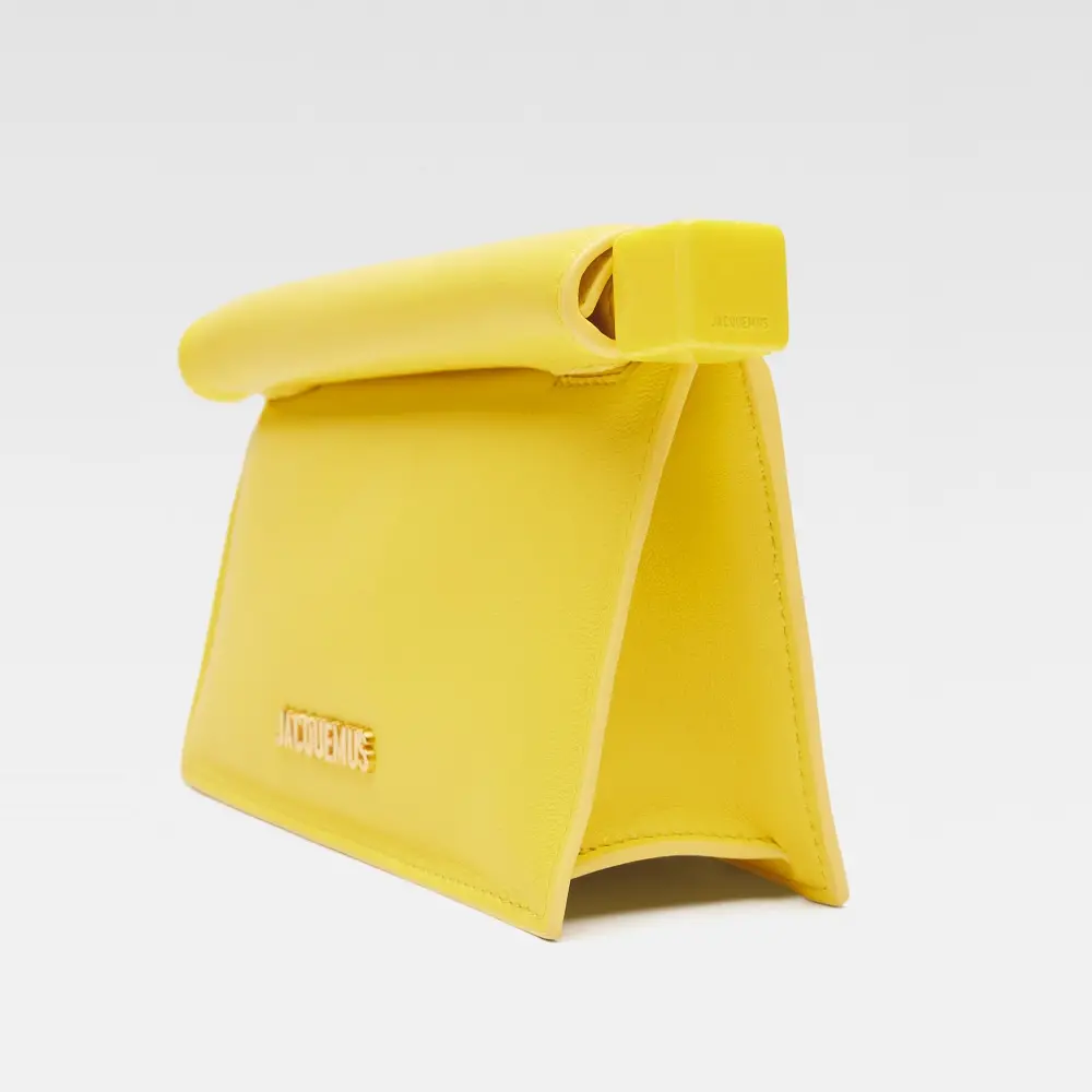 Alternative view of Túi Jacquemus Small Rond Carré ‘Yellow’ 241BA392-3171-250