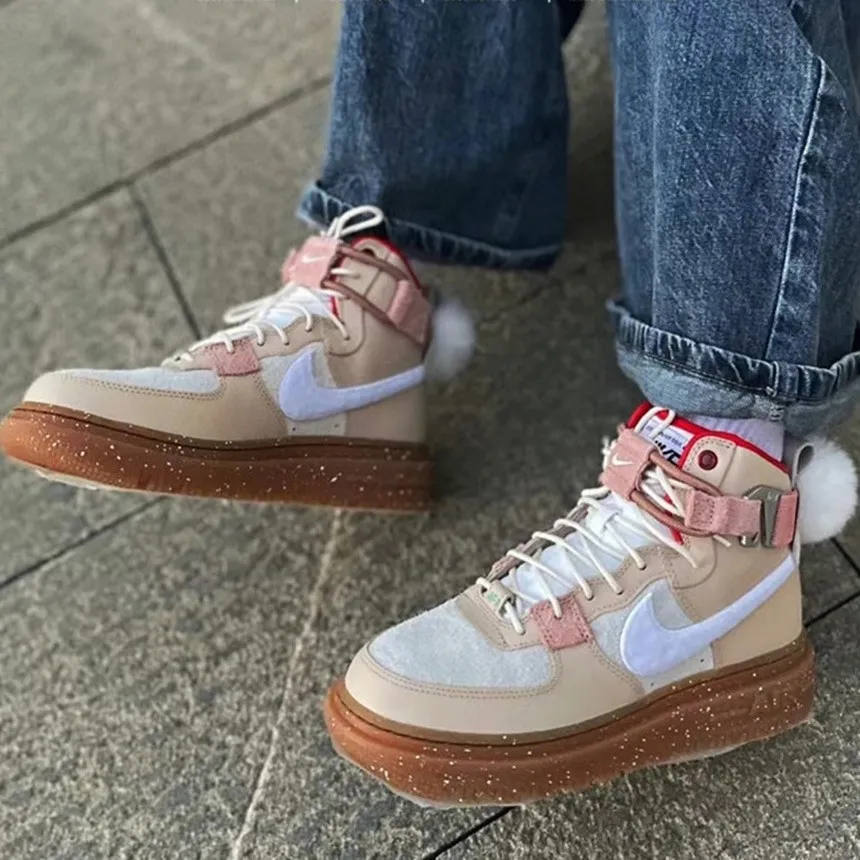 Alternative view of Giày Nike Air Force 1 High CNY 'Wht' FD4343-102
