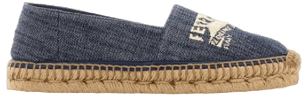 Giày Salvatore Ferragamo Denim Espadrilles ‘Blue’ 01I544-773726