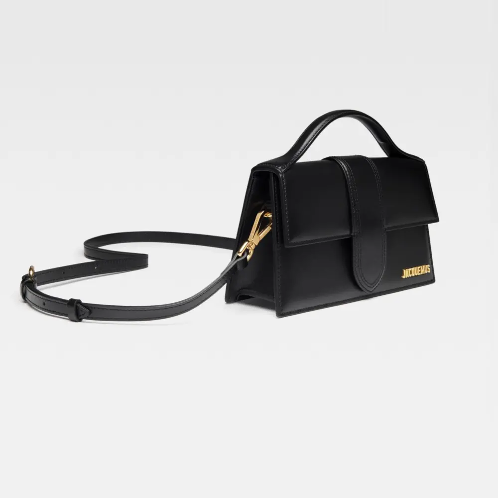 Túi Jacquemus Large Bambino ‘Black’ 213BA007-3000-990 - Ảnh 3