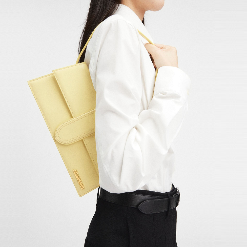 Alternative view of Túi Jacquemus The Bambino ‘Pale Yellow’ 221BA013-3128-205