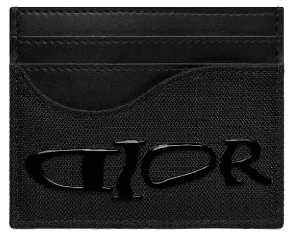 Ví Dior Lewis Hamilton Saddle Card Holder ‘Black’ 2ADCH164LWH-H00N