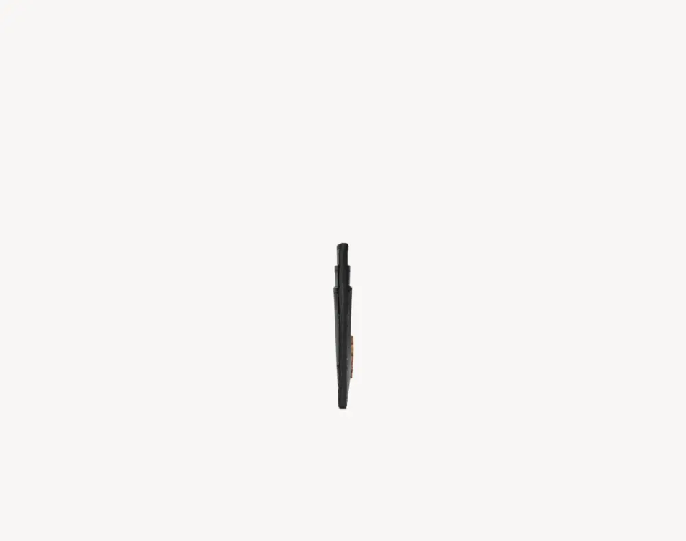 Alternative view of Ví Saint Laurent Tiny Cassandre Credit Card ‘Black’ 60760302G0W1000