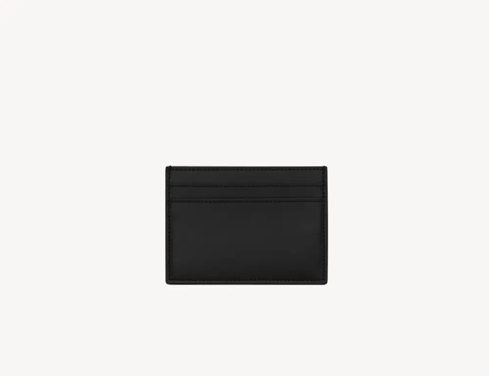Alternative view of Ví Saint Laurent Tiny Cassandre Card ‘Black’ 6076031JB0E1000