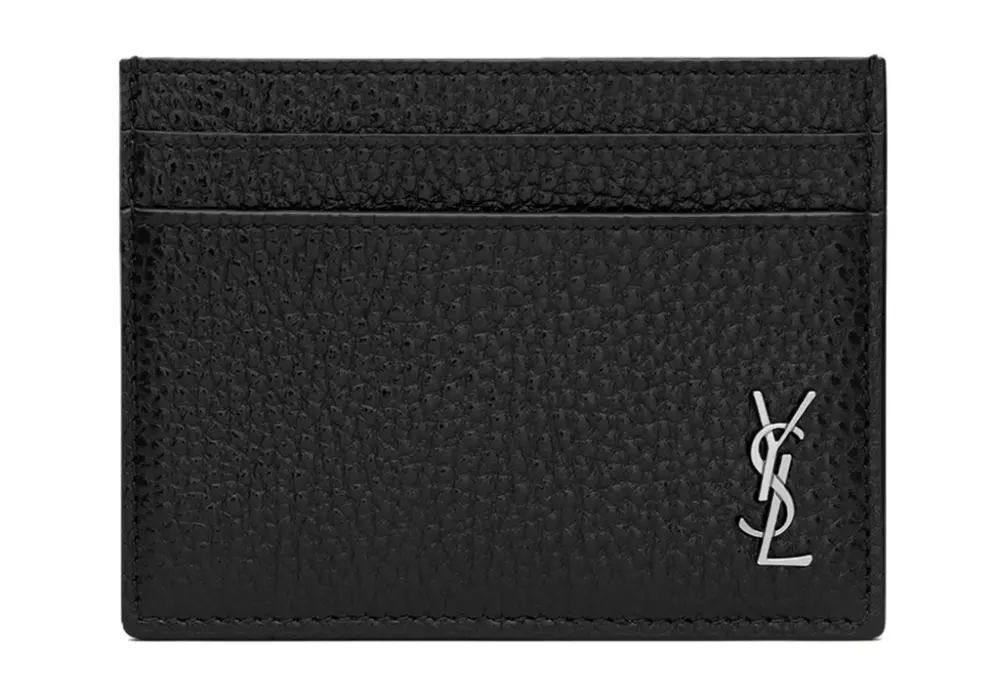 Ví Saint Laurent Tiny Cassandre Card ‘Black’ 607603AAC681000