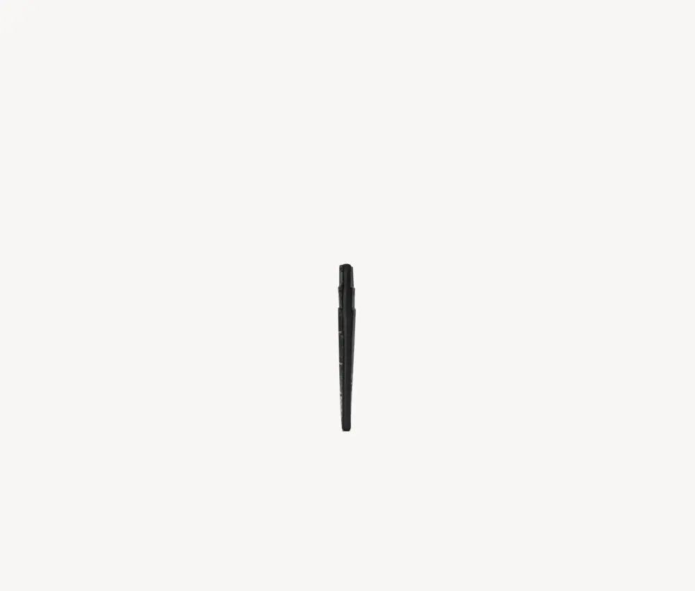 Alternative view of Ví Saint Laurent Tiny Cassandre Card ‘Black’ 607603DZE0W1000