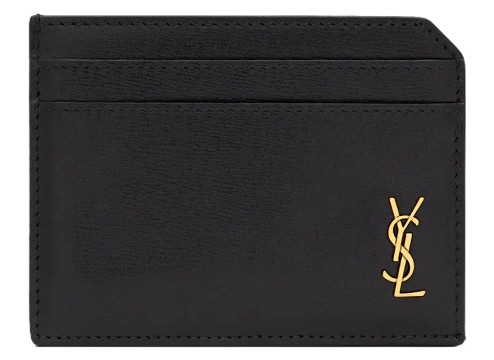 Ví Saint Laurent Tiny Cassandre Open Card ‘Black’ 75820302G0W1000