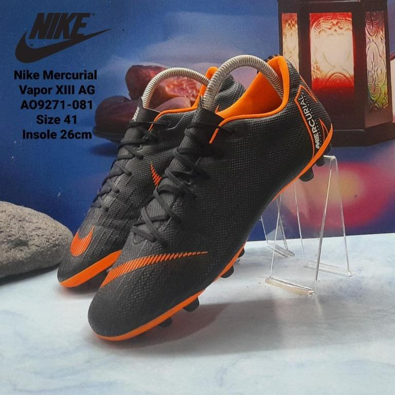 Giày Nike Mercurial Vapor XIII AG-R 'Black Orange' AO9271-081 - Ảnh 5