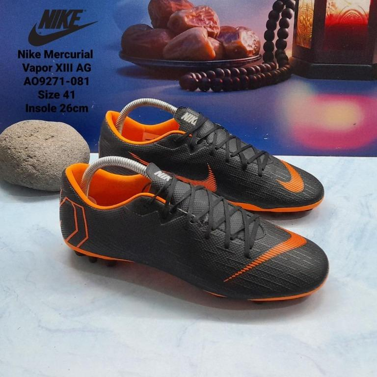 Giày Nike Mercurial Vapor XIII AG-R 'Black Orange' AO9271-081 - Ảnh 3