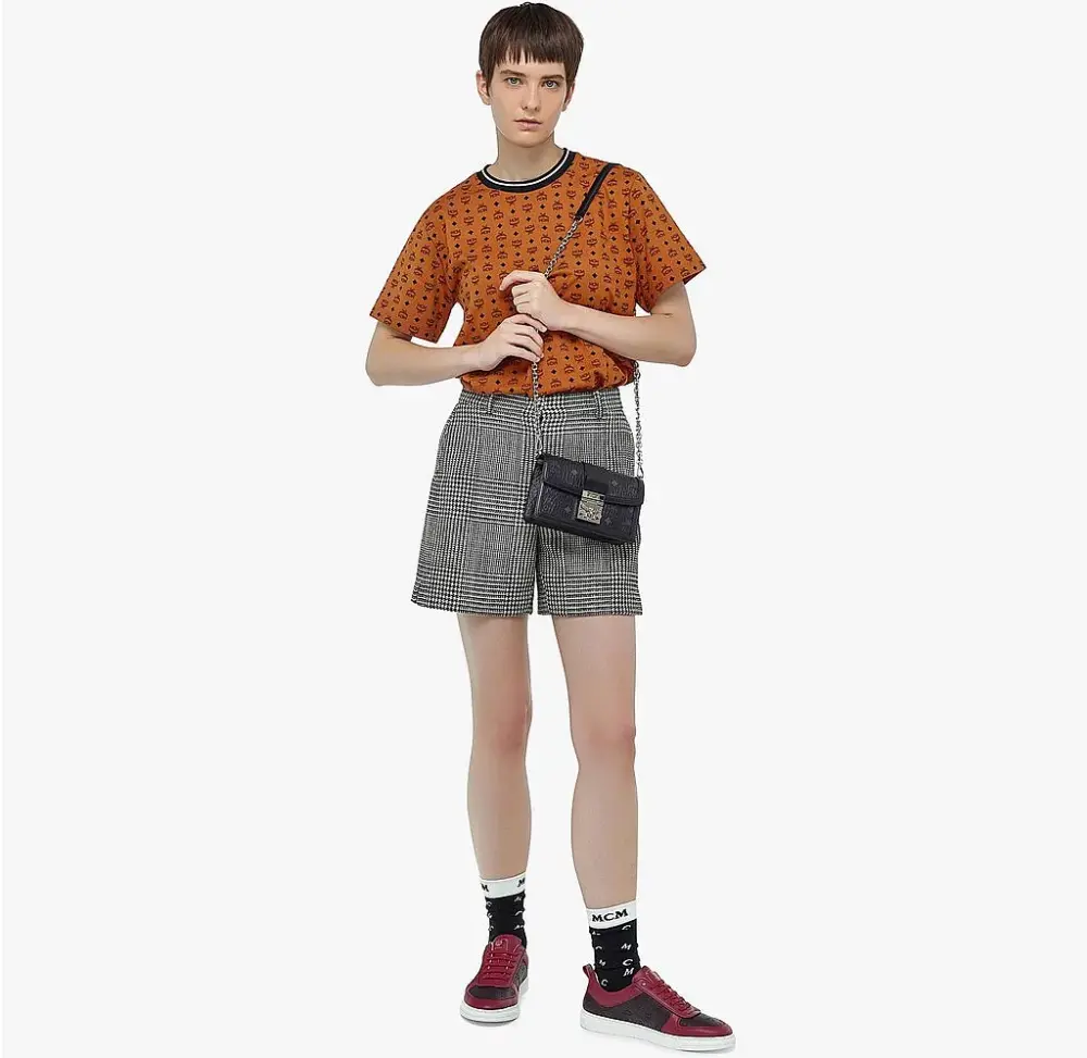Alternative view of Túi MCM Mini Gretl Crossbody In Visetos 'Black' MWRBAWO05BK001