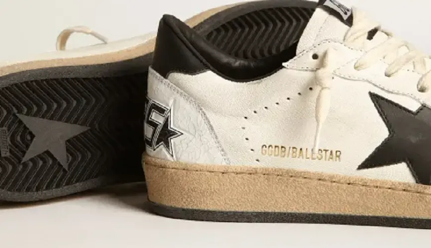 Giày Golden Goose Ball Star ‘White Black’ GMF00117-F003771-10283 - Ảnh 3