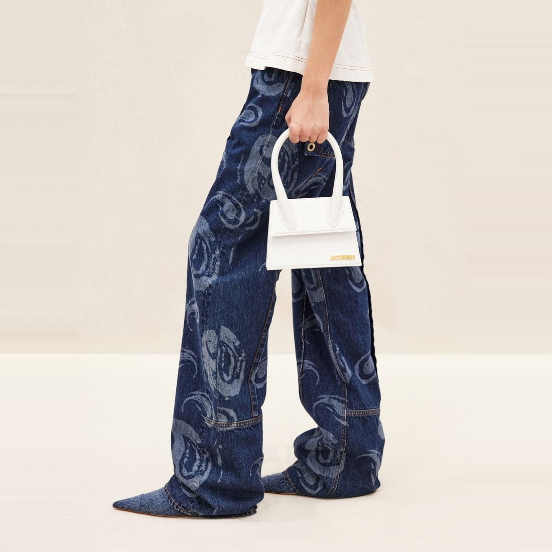 Alternative view of Túi Jacquemus Le Chiquito ‘White’ 213BA002-3000-100