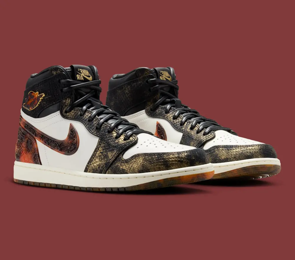 Giày Nike Air Jordan 1 High OG ‘XuanWu’ IB3165-091 - Ảnh 4