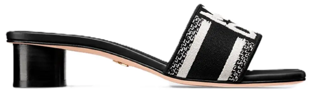 Dép Dior Dway Heeled Slide ‘Black’ KCO112EZD-S900