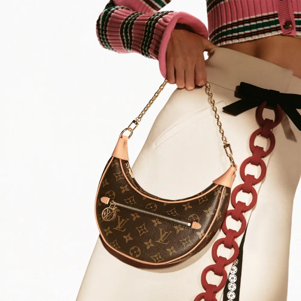 Túi Louis Vuitton Loop Bag ‘Brown’ M81098 - Ảnh 3