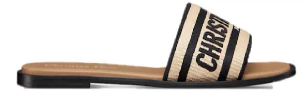 Dép Dior Dway Slide ‘White’ KCO062ECJ-S900