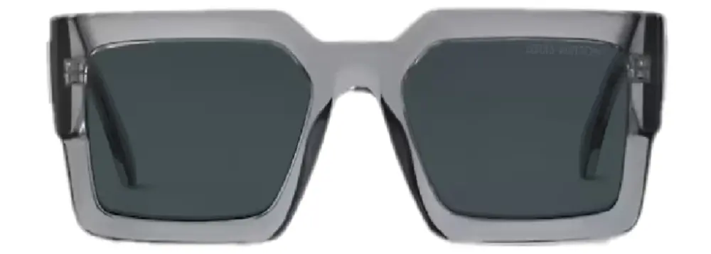 Kính Louis Vuitton LV Clash Low Square Sunglasses ‘Grey’ Z2076W