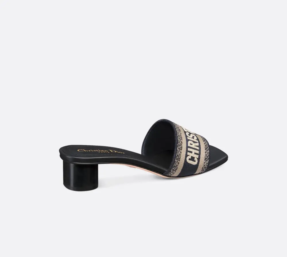 Alternative view of Dép Dior Dway Heeled Slide ‘Blue’ KCQ915ERC-S56B
