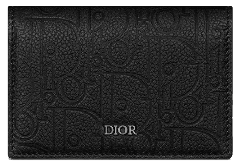 Ví Dior Business Card Holder ‘Black’ 2ESCH178FLG-H00N