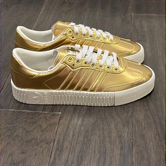 Giày Adidas Sambarose 'Gold Metallic' FV4319 - Ảnh 5