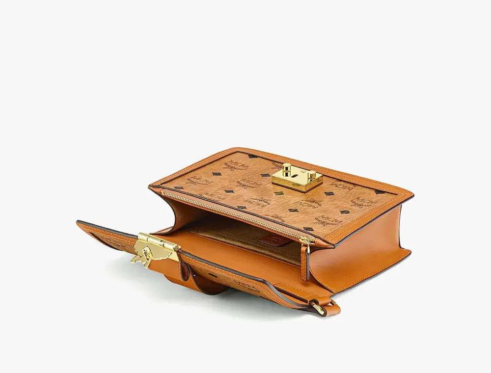 Alternative view of Túi MCM Tracy Shoulder Bag in ‘Visetos Cognag’ MWSCAXT01CO001