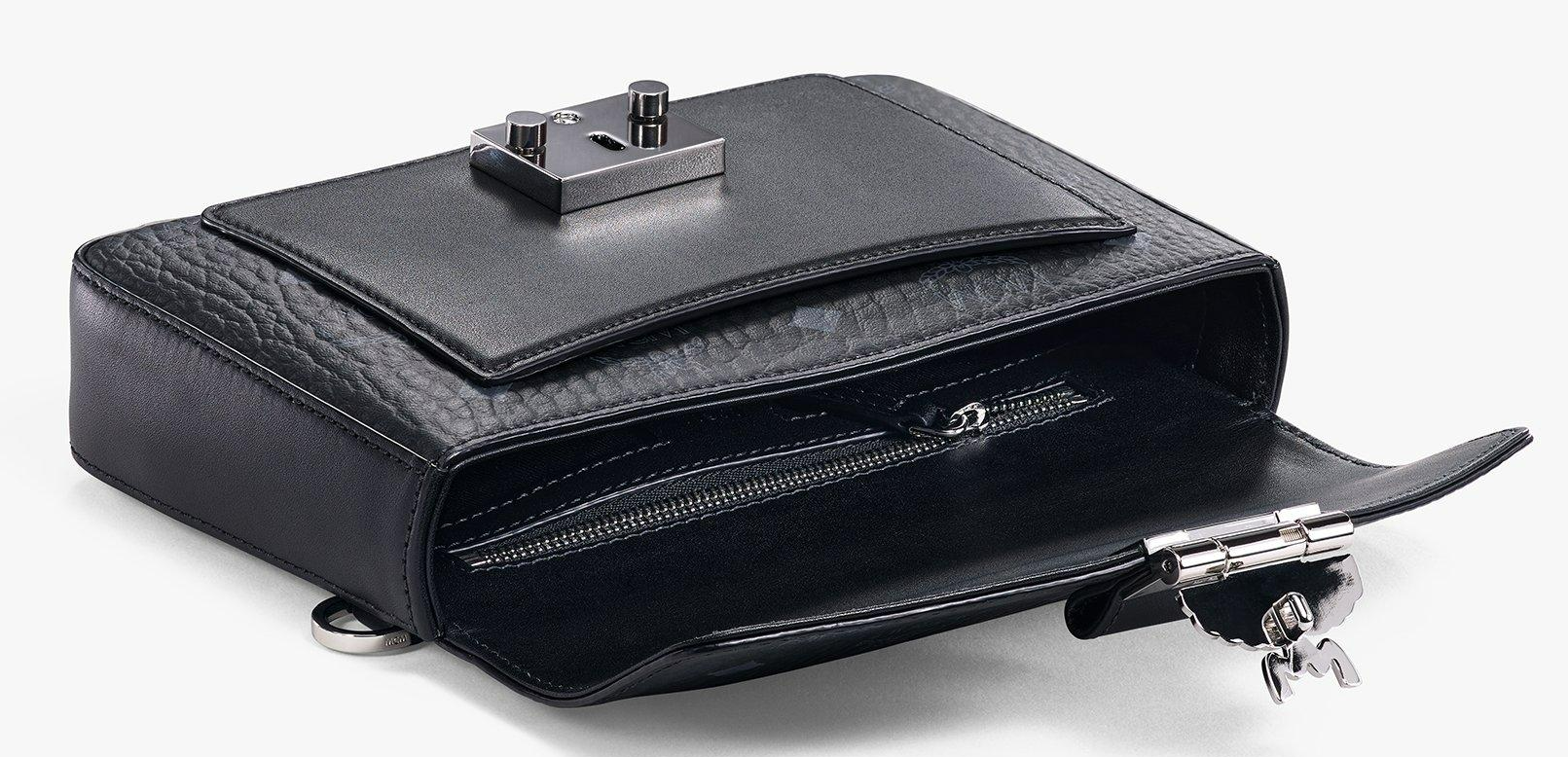 Túi MCM Millie Crossbody Visetos 'Black' MMRBSME03BK001 - Ảnh 4