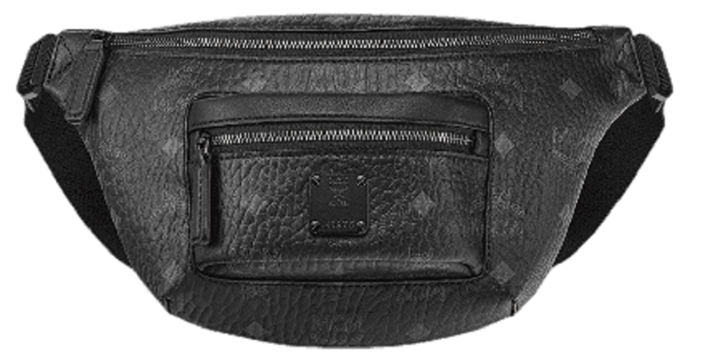 Túi MCM Fursten Belt Bag in Visetos ‘Black’ MMZCAFI01BK001