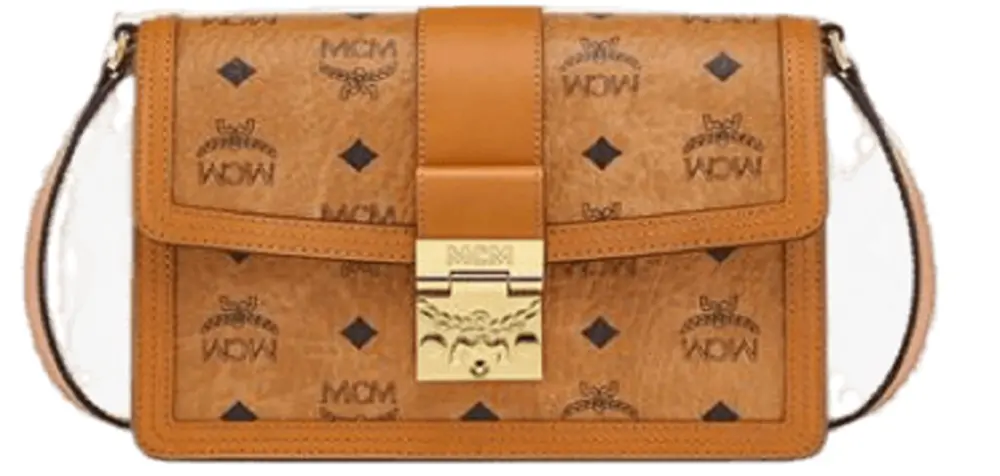 Túi MCM Tracy Shoulder Bag in ‘Visetos Cognag’ MWSCAXT01CO001